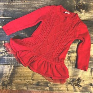 Toddler 12-18m Arizona Knit Tutu Sweater